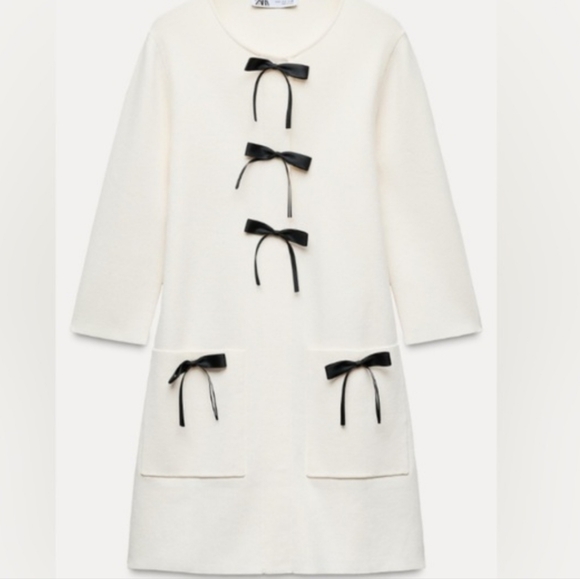 Zara Dresses & Skirts - Zara Cream Mini Dress
